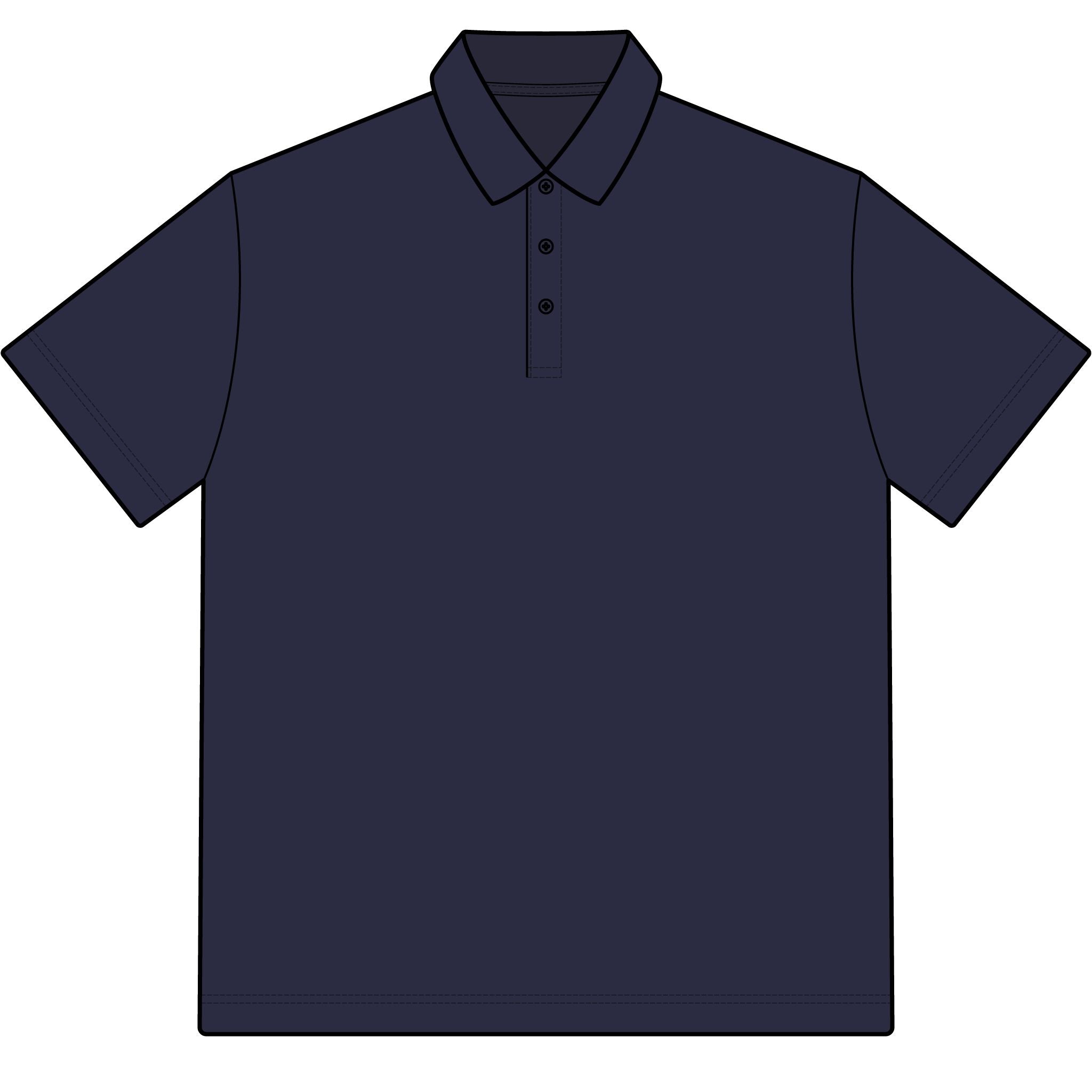 Golf Logo Polo Shirt — G3 'PosiCharge Strive' Performance Tee